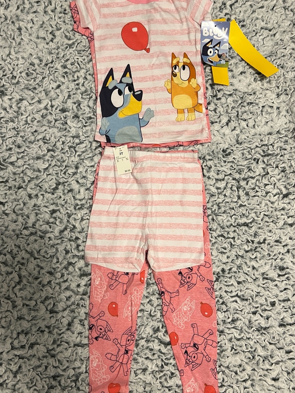 Bluey 4-Piece Pajama Set